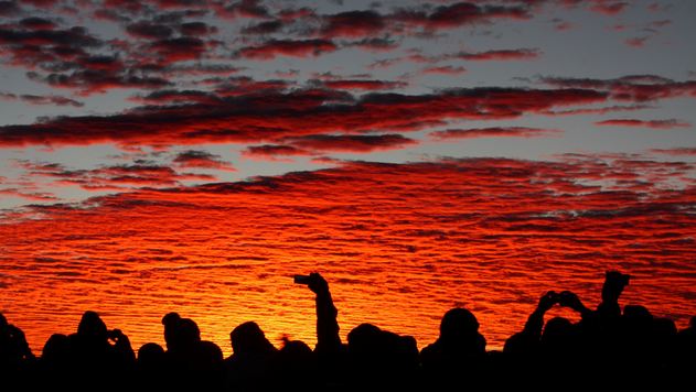 sunrise from tiger hill