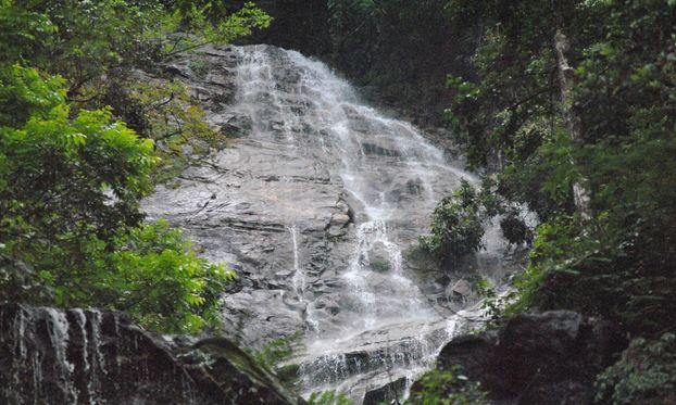 Khangchendzonga Waterfalls view